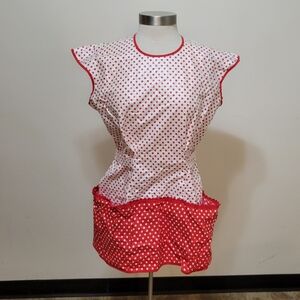 Nona Lou Hand Crafted Smock Apron READ